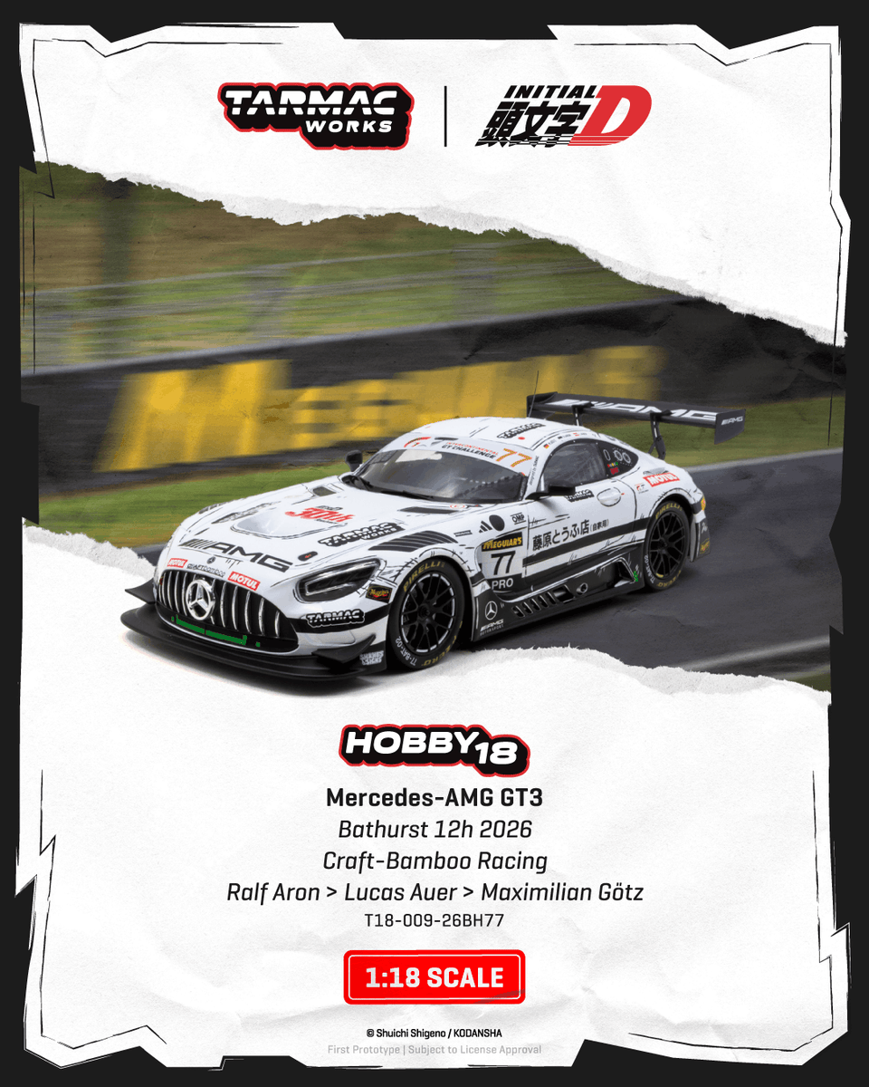 【99シリ】頭文字D Tarmacトレカ メルセデスAMG GT3 3枚（38） T18-009-26BH77_1200x1200.png?v