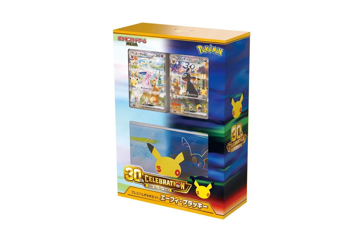Japanese version Pokémon 30th Espeon and Umbreon Deck｜Contents