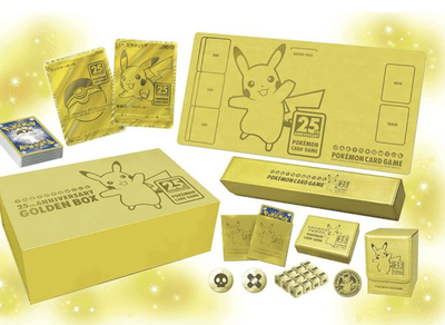 Pokemon TCG 日版 ソード＆シールド 「25th ANNIVERSARY GOLDEN BOX」
