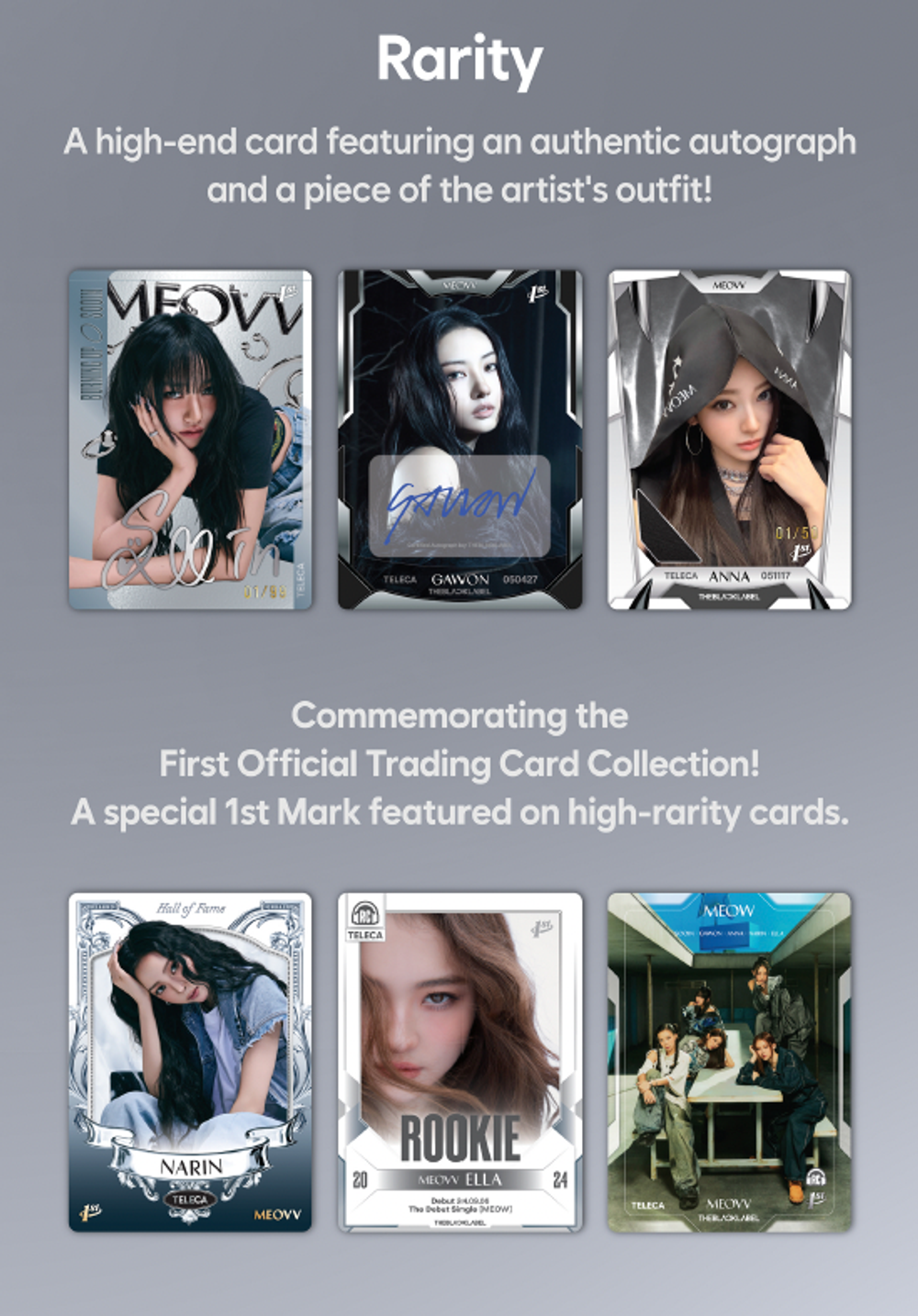 MEOVV TELECA Official Collection Card Box | Hong Kong and Macau
