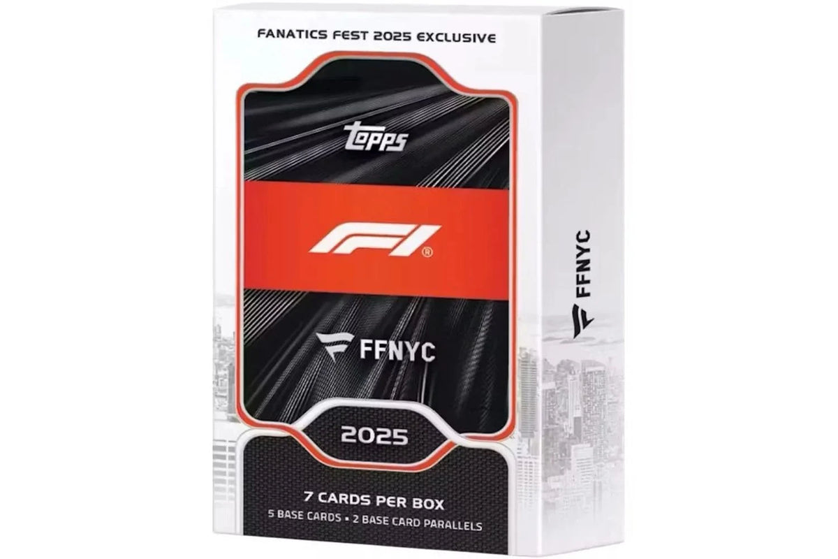 2025 Topps Fanatics Fest NYC F1レーシングホビーボックス｜MOONROAD