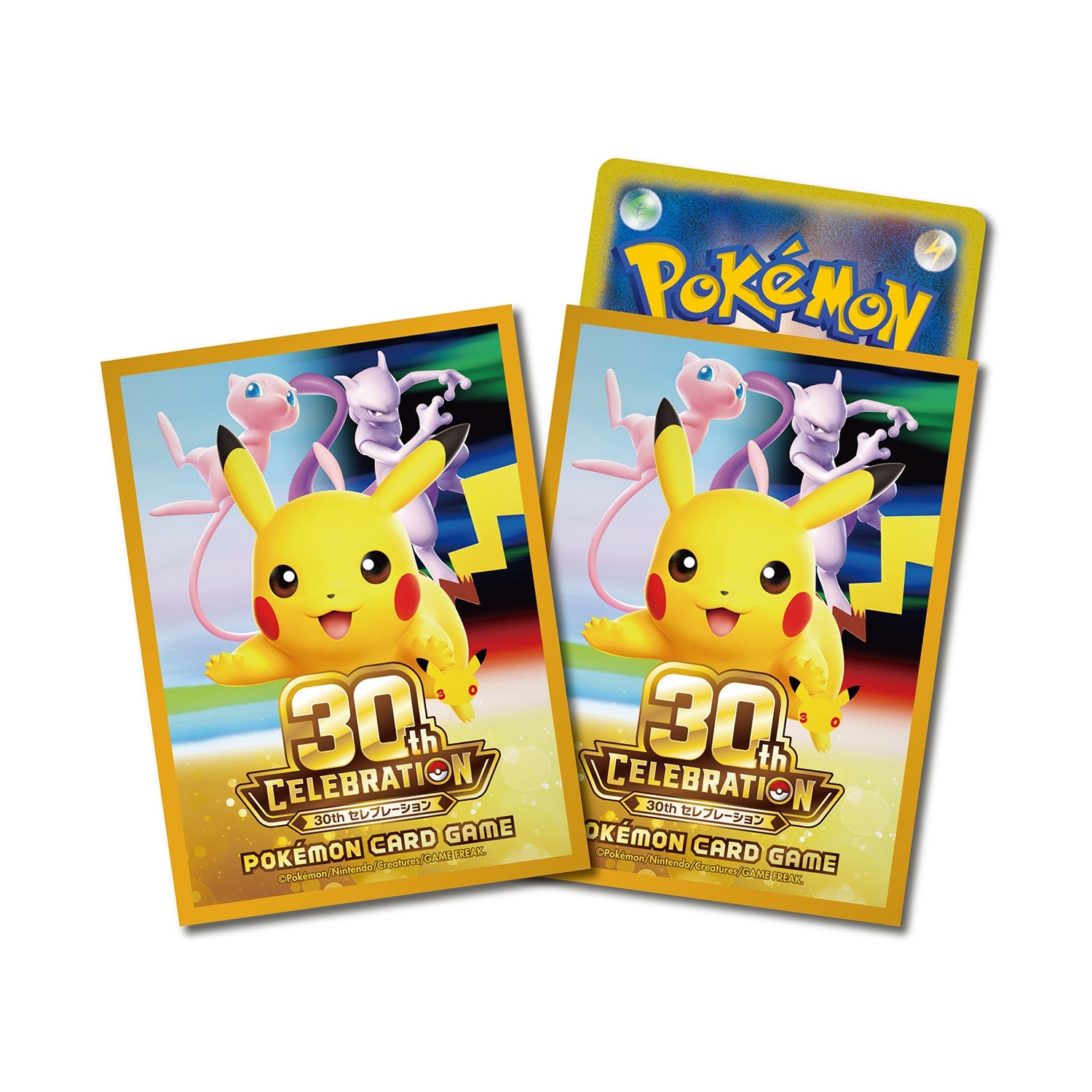 Pokemon TCG「ピカチュウと落雷」カードスリーブ｜MOONROAD 香港