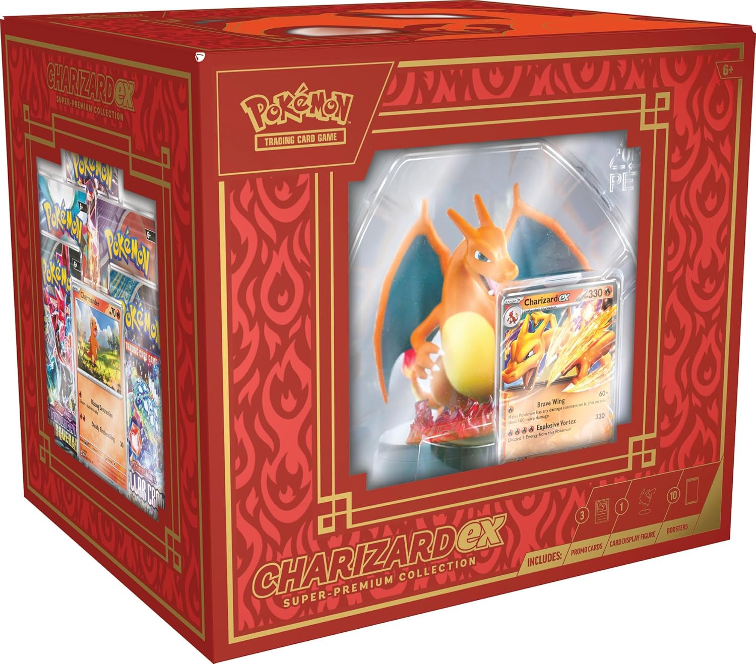 リザードンex SUPER PREMIUM COLLECTION 海外限定 ポケモンカードゲーム 英語版 スカーレット&バイオレット プレミアム