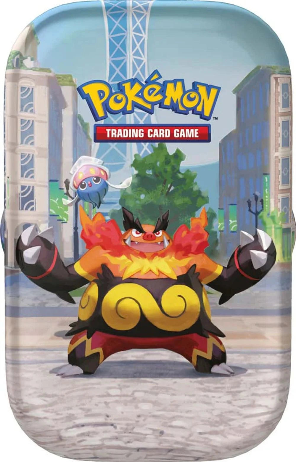 海外限定　ポケモンカード ルミオスシティ ミニ缶 新品未開封 Pokemon ポケモン TCG: メガ進化 ミアレシティ ミニ缶 (1缶)｜MOONROAD 香港