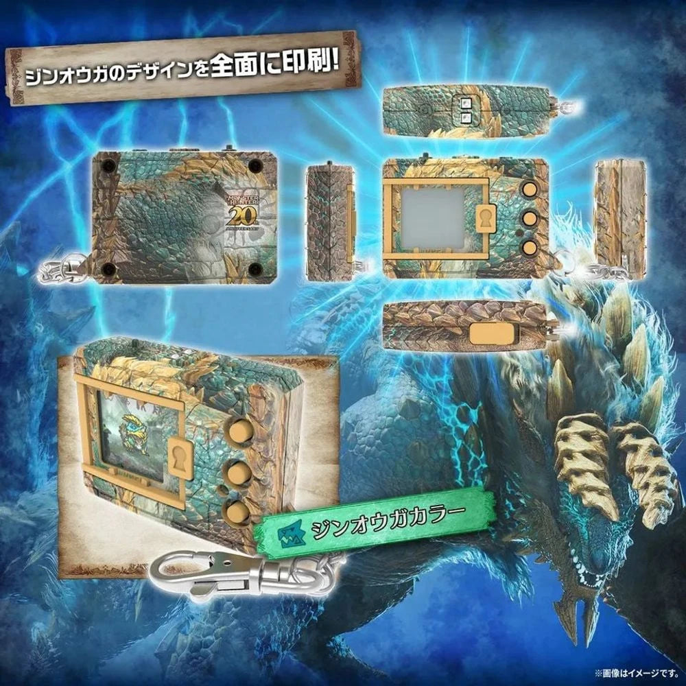 デジタルモンスター。ジンオウガカラー。 デジモン アジア版 デジモンカラー モンスターハンター20周年記念