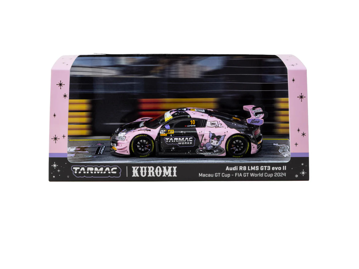 Tarmac Works 1/43 Audi R8 GT3 マカオ2024 #10 ポスター付き｜香港