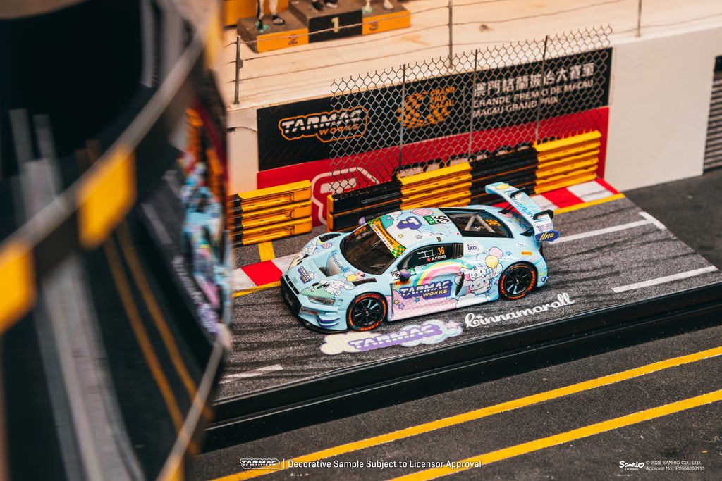 ☆ターマック☆ マカオGP限定 Audi R8 LMS GT3 シナモロール ターマックワークス アウディ R8 シナモロール マカオGTコンボセット