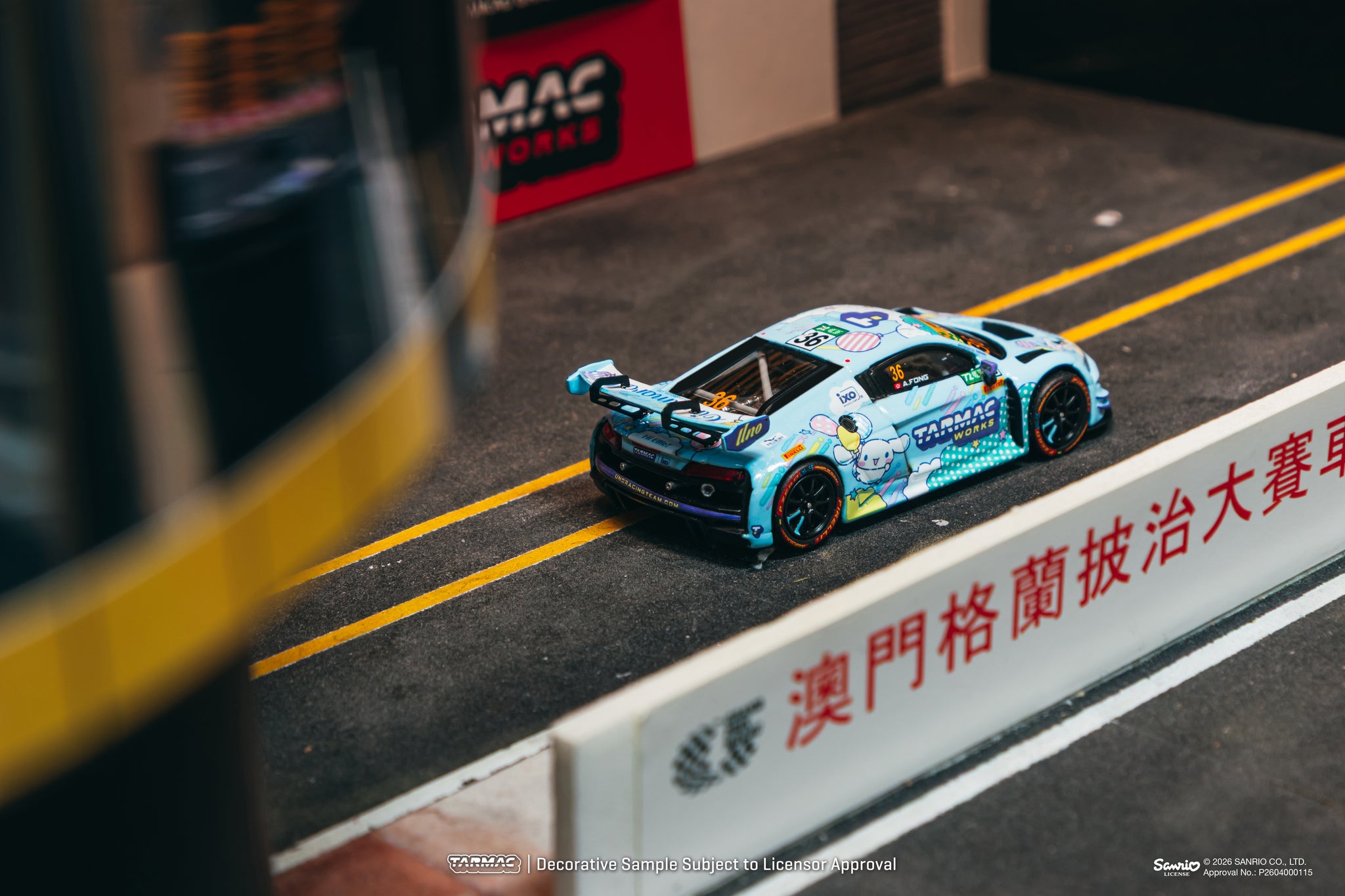 ターマックワークス アウディ R8 シナモロール マカオGTコンボセット