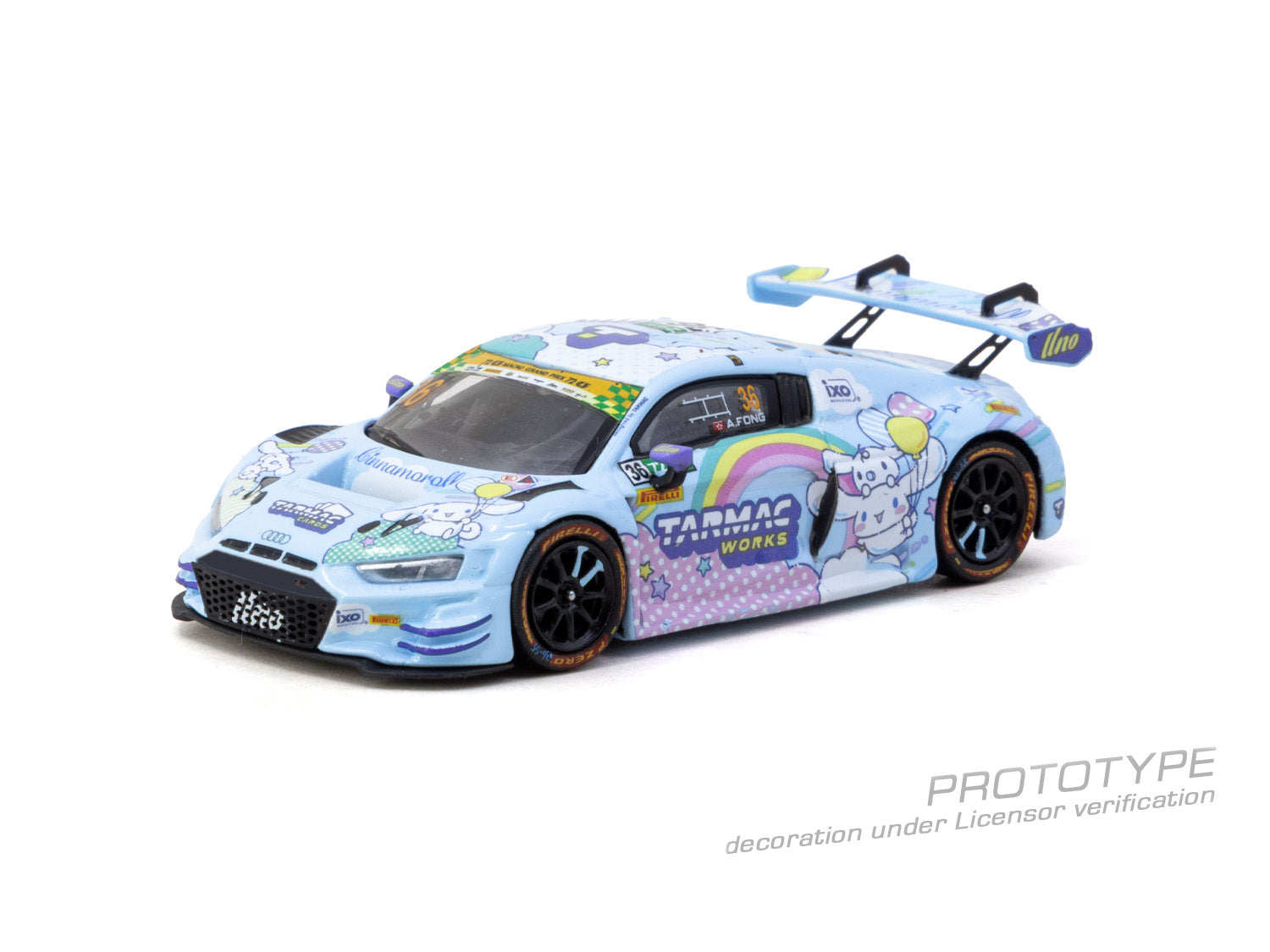 ターマックワークス アウディ R8 シナモロール マカオGTコンボセット