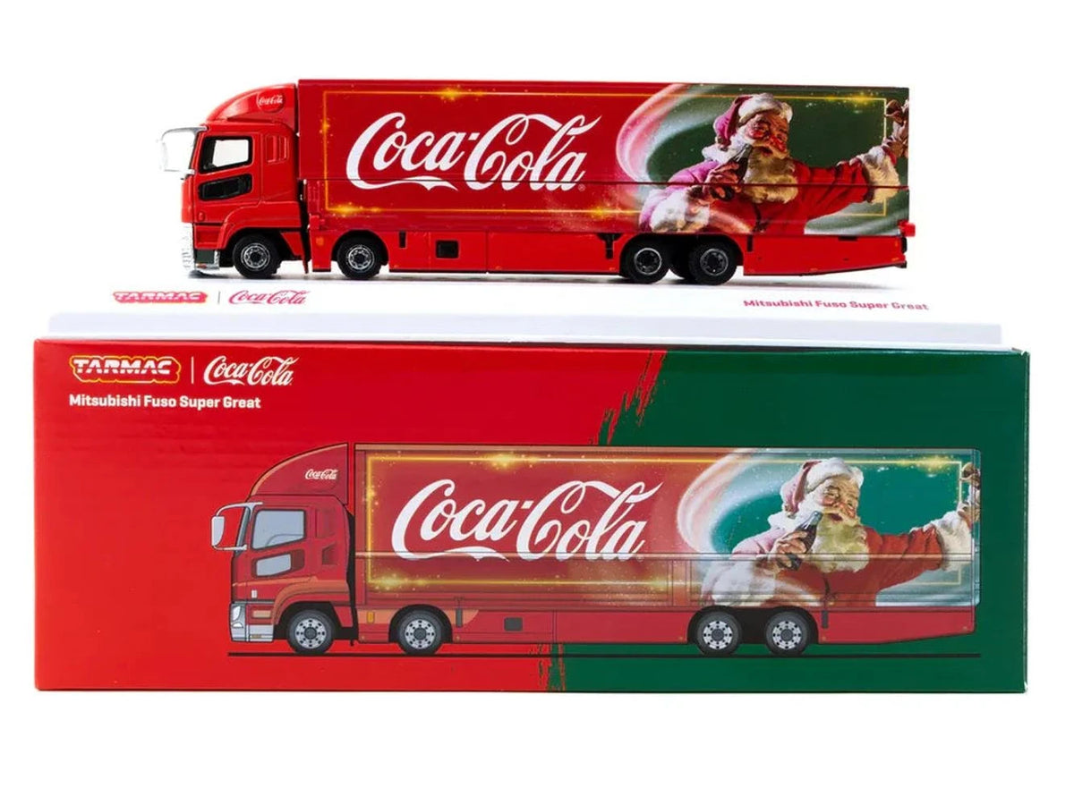 ミニカー Mitsubishi Fuso Super Great Coca-Cola Tarmac 1/64 Fuso Coca-Cola Christmas Truck TRUCK64 | Hong Kong In