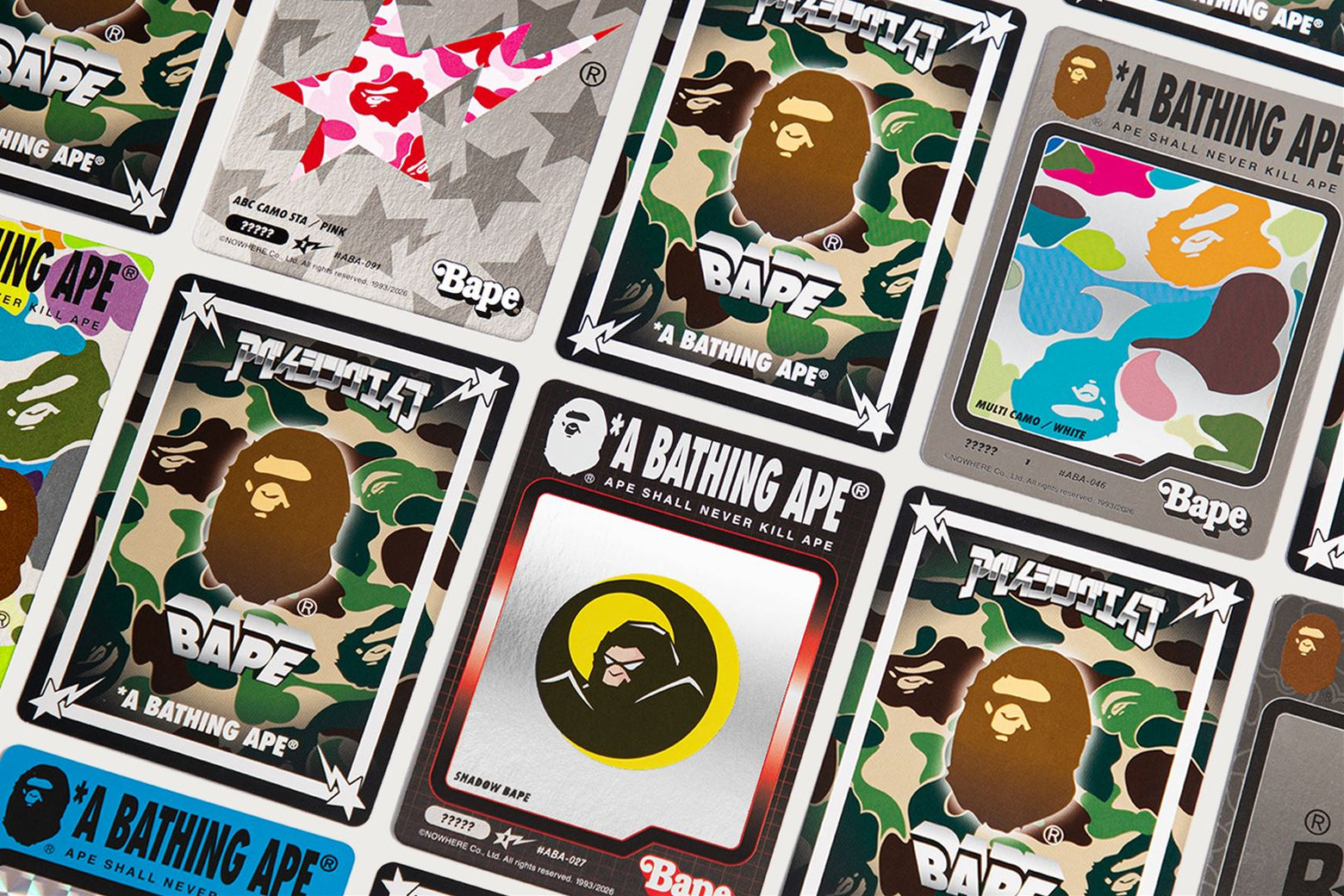 BAPE® Collector Card Pack Pre-order | 5 Cards Per Pack | MOONROAD