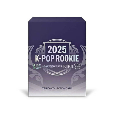 2025 K-Pop TELECA Rookie Card Collection Box Rookie Box (Hearts2Hearts, KiiiKiii, CLOSEYOUREYES, Kickflip) 【港澳獨家代理】