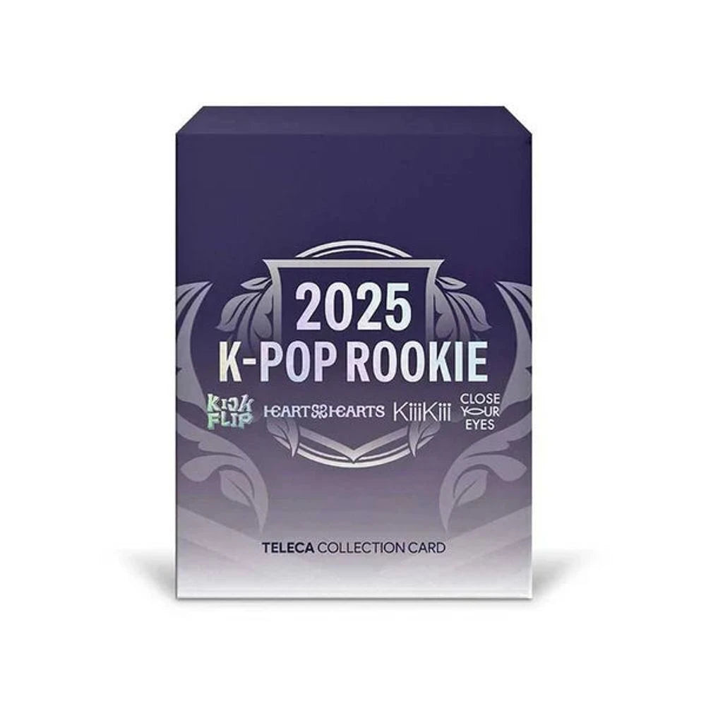 【超レア】kiiikiii テレカ 2025 ROOKIE TELECA 2025 K-POP Rookie 收藏卡原盒｜港澳獨家代理香港現貨
