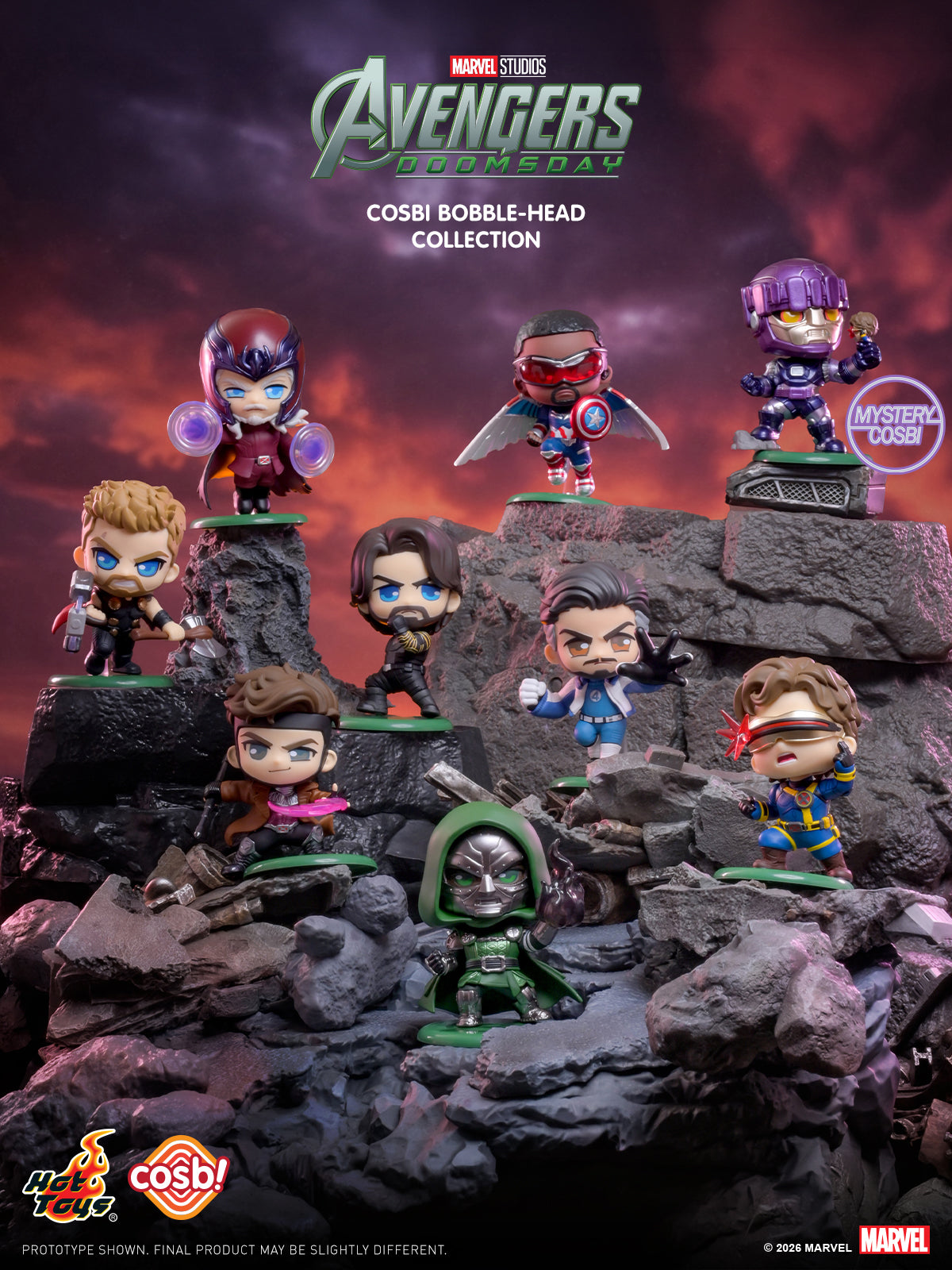 Hot Toys Cosbi Avengers: Endgame Blind Box - Original Box Preorder