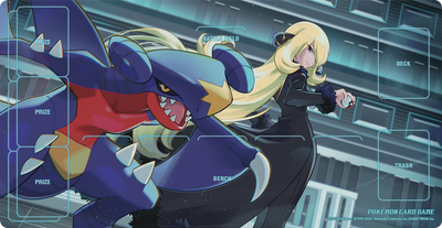 Pokemon TCG 橡膠對戰桌墊「烈咬陸鯊&竹蘭」