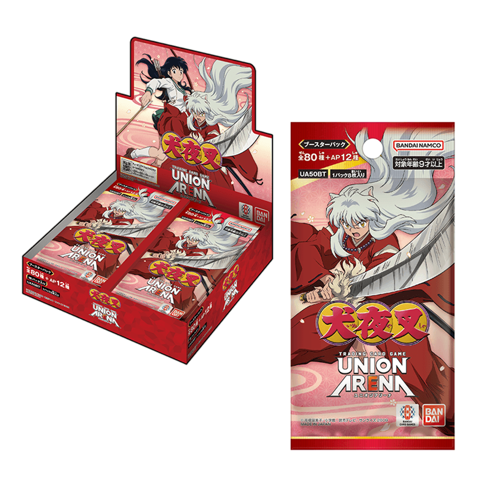 【UA50BT】 UNION ARENA ブースターパック 犬夜叉【11box】 Union Arena Japanese Edition UA50BT Booster Box Inuyasha｜MOONROAD