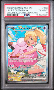 [PSA 10] [殼輕微花]2026 POKEMON ASC EN-ASCENDED HEROES #280 LILLIE'S CLEFAIRY ex SPECIAL ILLUSTRATION RARE