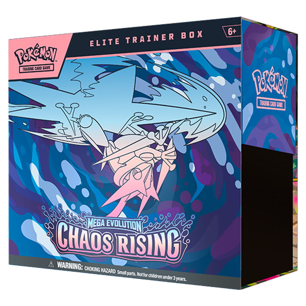 Chaos Rising ETB 海外ポケモンセンター限定　エリートトレーナー Pokemon TCG 美版 ME04 エリートトレーナーボックス (ETB) Chaos
