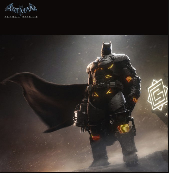 INART Action Batman Arkham Origins 蝙蝠俠XE Suit 可動模型