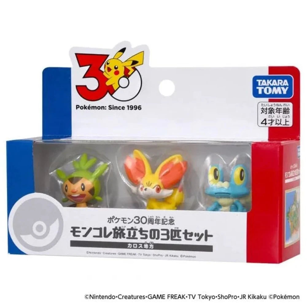 タカラトミー ポケモン 30周年 モンコレ カロスフィギュアセット 日本