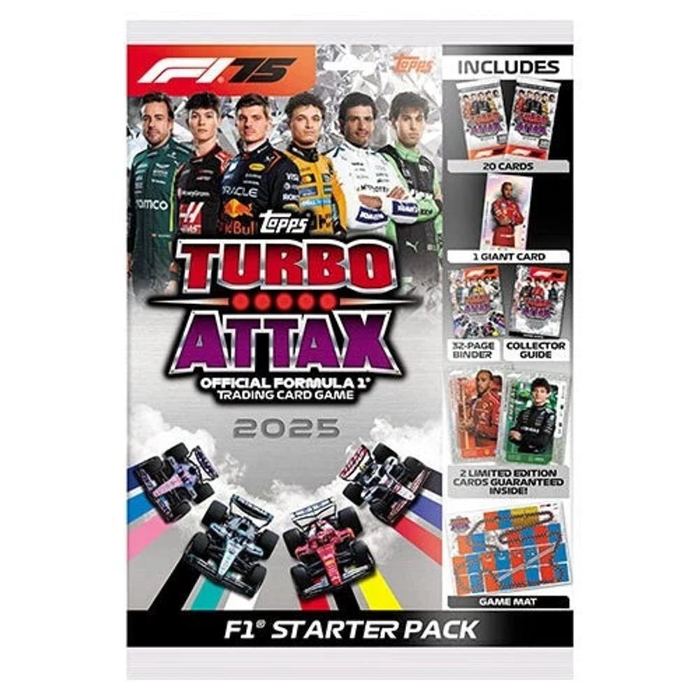 2025 Turbo Attax F1 スターターパック｜香港在庫 – MOONROAD CARD STORE