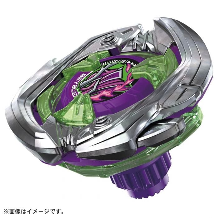Takara Tomy 爆旋陀螺X - UX-09 武士軍刀2-70L (附發射器)【日版