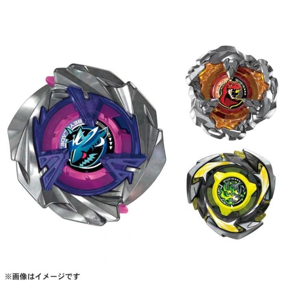 タカラトミー ベイブレードX - UX-15 3体セット (コバルトドレイク 4