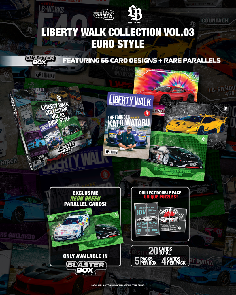 Tarmac Cards × Liberty Walk Vol.03「Euro Style」香港預訂｜Blaster